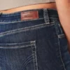 Curvy Mid-Rise Dark Wash Boot Jeans