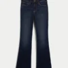 Curvy Mid-Rise Dark Wash Boot Jeans