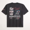 Dale Earnhardt NASCAR grafisk T-skjorte og flanellpyjamasbukser