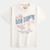 Del Mar Dog Shack grafisk T-skjorte