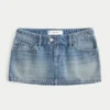 Denim Micro Mini Skort