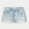 Denim miniskjørt