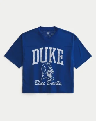 Duke University Blue Devils grafisk fotballtrøye