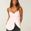 Easy Flyaway Babydoll Tank