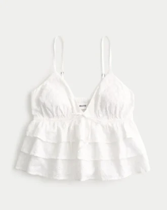 Enkel bluse med lag