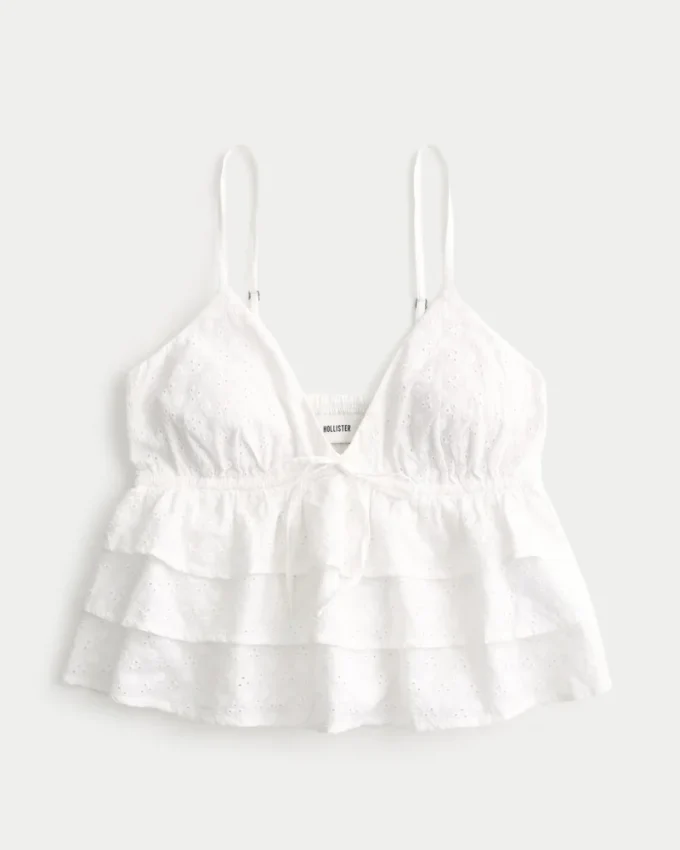 Enkel bluse med lag