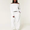 Enkel dobbel off-the-shoulder-genser
