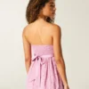 Enkel stroppeløs babydoll-top
