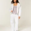 Faux Fur-Lined No-Close Fleece Cardigan