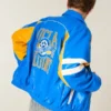 Faux Leather UCLA Bruins Graphic Jacket