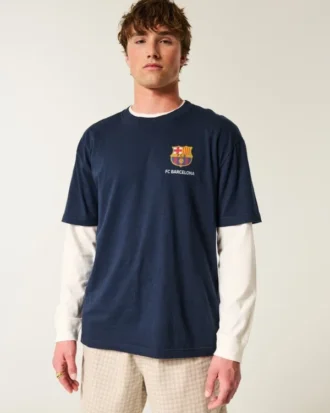 FC Barcelona grafisk T-skjorte