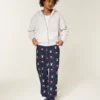 Flanellpyjamasbukser