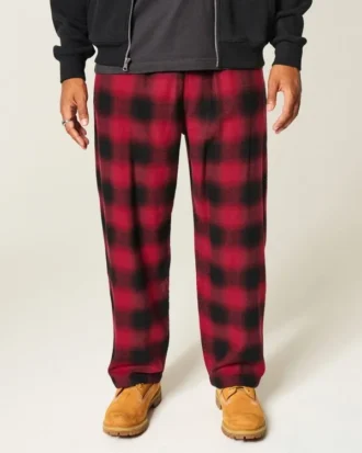 Flanellpyjamasbukser