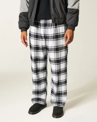 Flanellpyjamasbukser