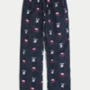 Flanellpyjamasbukser