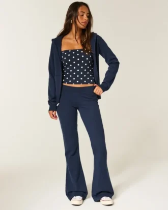 Flare joggebukse