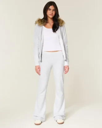 Flare joggebukse