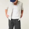 Fleece-shorts med ikon over kneet