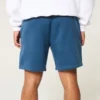 Fleece-shorts med ikon over kneet