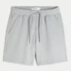 Fleece-shorts over kneet