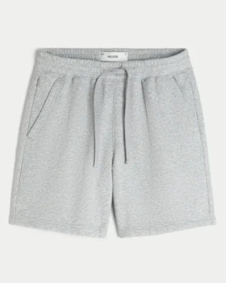 Fleece-shorts over kneet