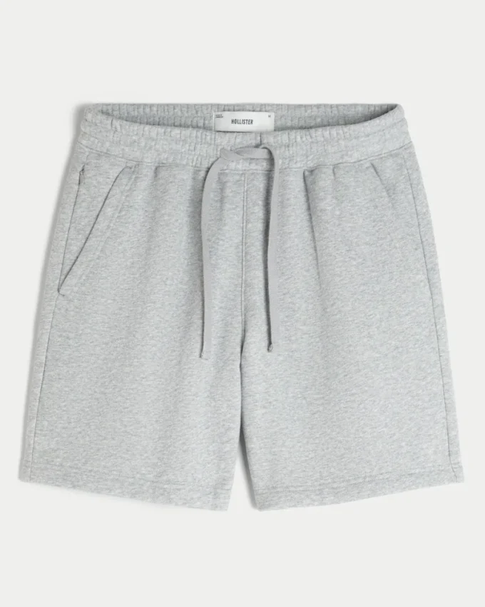 Fleece-shorts over kneet