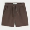 Fleece-shorts over kneet