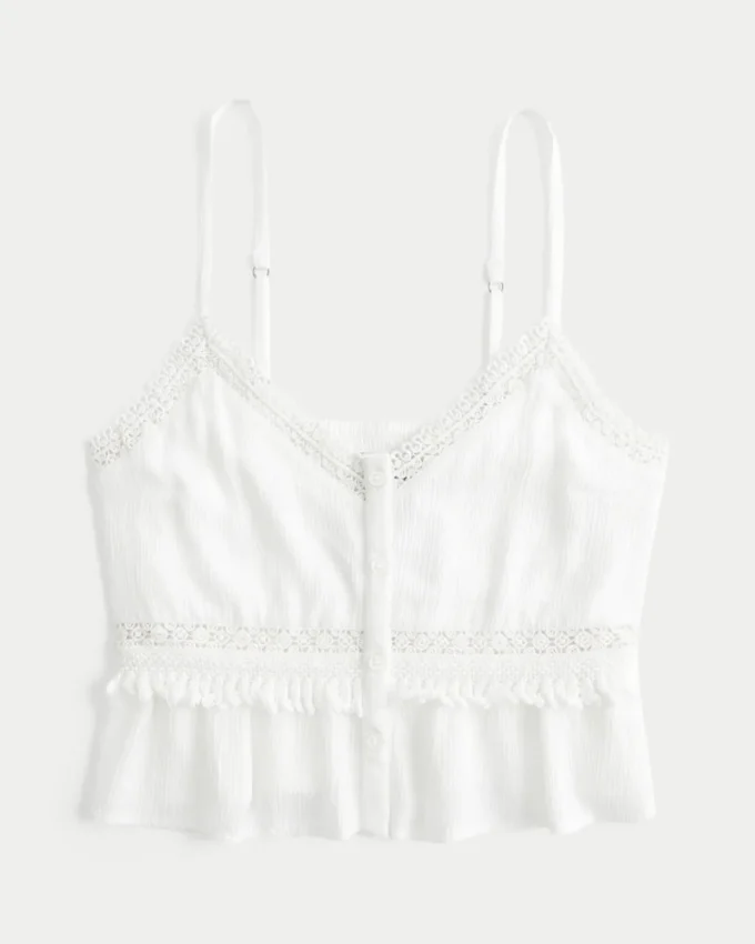 Fringe Crop Mini Tank
