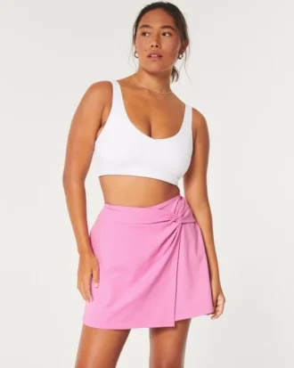 Gilly Hicks Active Recharge A-Line Twist Skortie