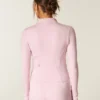 Gilly Hicks Active Recharge Bow Double Zip Jacket