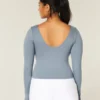 Gilly Hicks Active Recharge Cinch Sweetheart Top