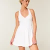 Gilly Hicks Active Recharge Wrap Halter Dress