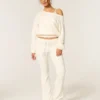 Gilly Hicks Always Cozy Waffle Bootcut Pants