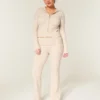 Gilly Hicks genser-strikkede foldbare bootcut-bukser