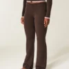 Gilly Hicks genser-strikkede foldbare bootcut-bukser