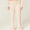 Gilly Hicks genser-strikkede foldbare bootcut-bukser