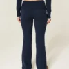 Gilly Hicks genser-strikkede foldbare bootcut-bukser
