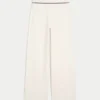 Gilly Hicks genser-strikket foldbar midje rett bukse