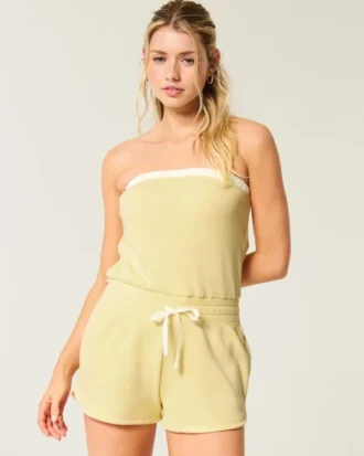 Gilly Hicks Koselig stroppeløs vaffel-onesie