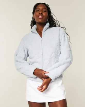Gilly Hicks Sherpa-genser med glidelås
