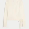 Gilly Hicks Sweater-Knit Multi-Way Wrap Top