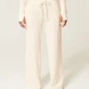 Gilly Hicks Waffle Lace Straight Pants