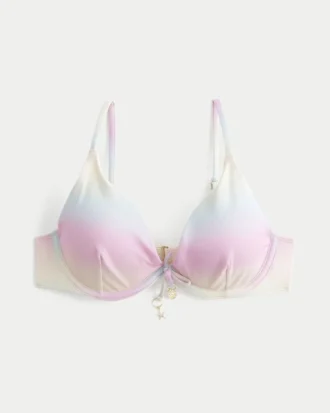 Glitrende bikinitopp med bøyle