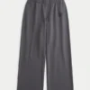 Glitrende logo-grafikk Sweatpants med vide ben
