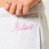 Glitrende logo-grafikk Sweatpants med vide ben