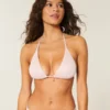 Glitrende multi-way trekantbikinitopp