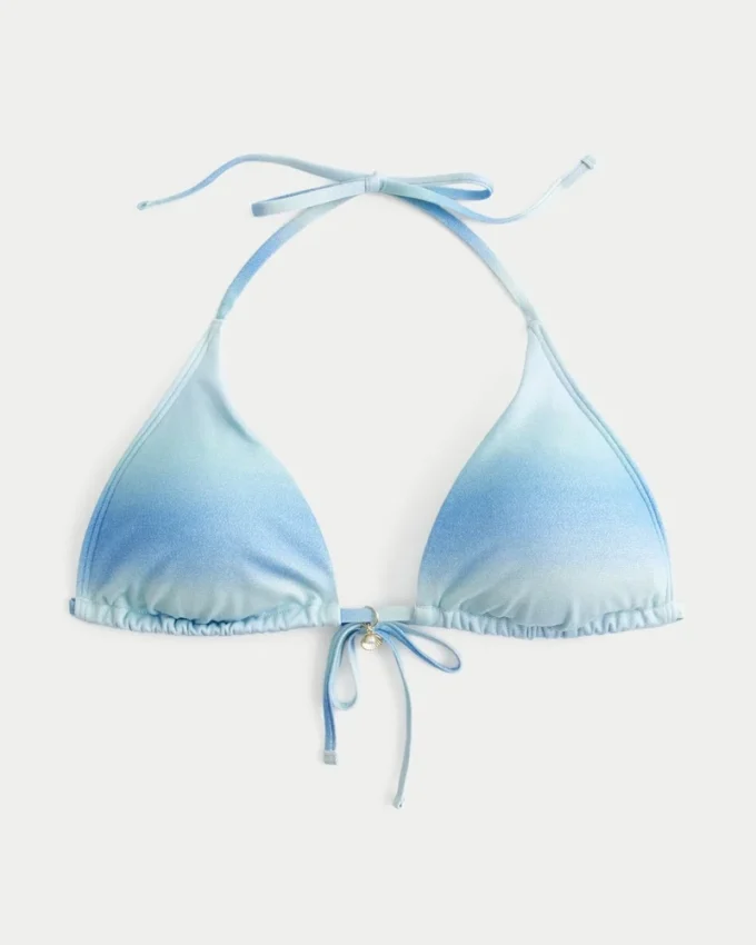 Glitrende multi-way trekantbikinitopp