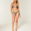 Glitrende multi-way trekantbikinitopp