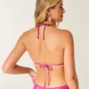 Glitrende multi-way trekantbikinitopp