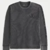 Good Luck Graphic Thermal Crew Shirt